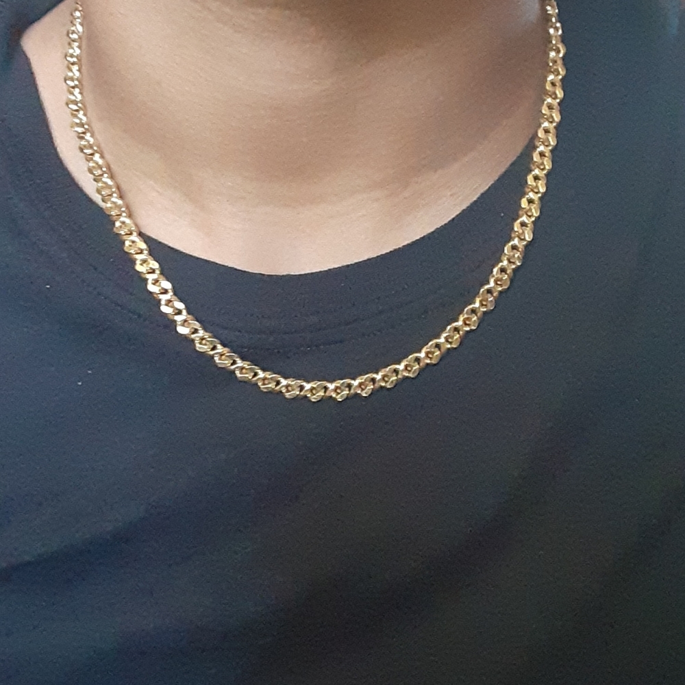 Gold plated vintage choker